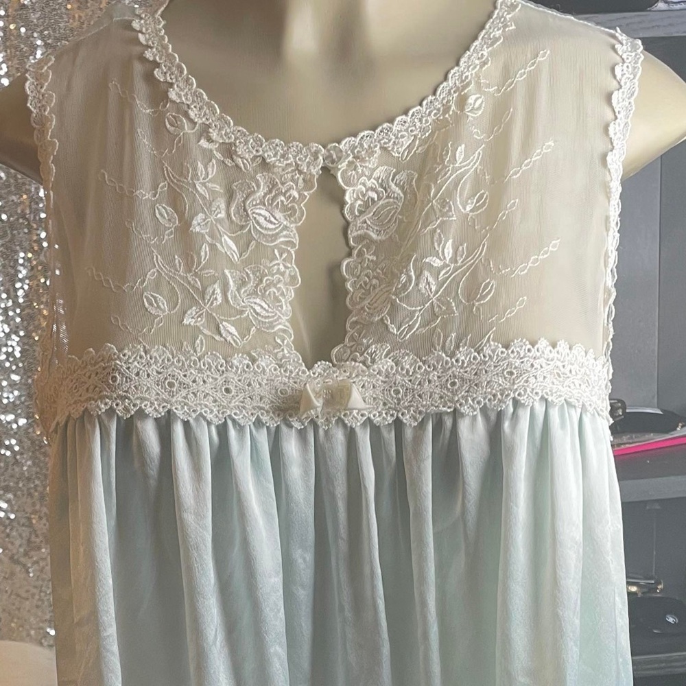 Authentic vintage Christian Dior silk nightgown